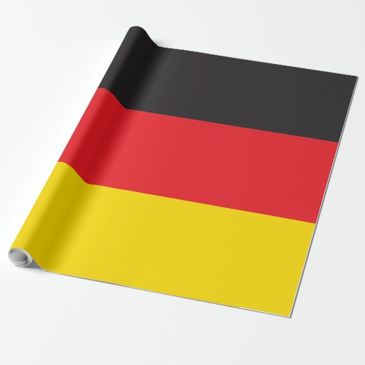 Deutsche Flagge Geschenkpapier (Ungerollt)