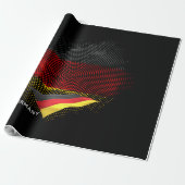 Deutsche Flagge Geschenkpapier (Ungerollt)
