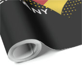 Deutsche Flagge Geschenkpapier (Rolleneckpunkt)