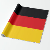 Deutsche Flagge Geschenkpapier (Ungerollt)