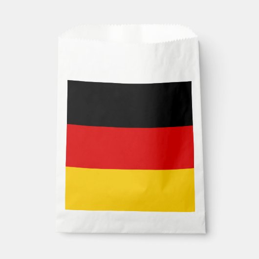 Deutsche Flagge Geschenktütchen (Vorderseite)