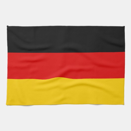Deutsche Flagge Geschirrtuch (Horizontal)