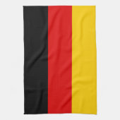Deutsche Flagge Geschirrtuch (Vertikal)