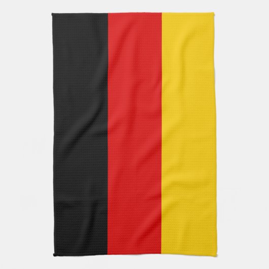 Deutsche Flagge Geschirrtuch (Vertikal)