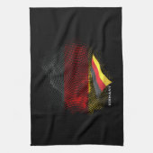Deutsche Flagge Geschirrtuch (Vertikal)