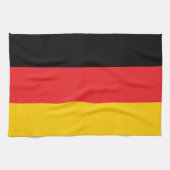 Deutsche Flagge Geschirrtuch (Horizontal)