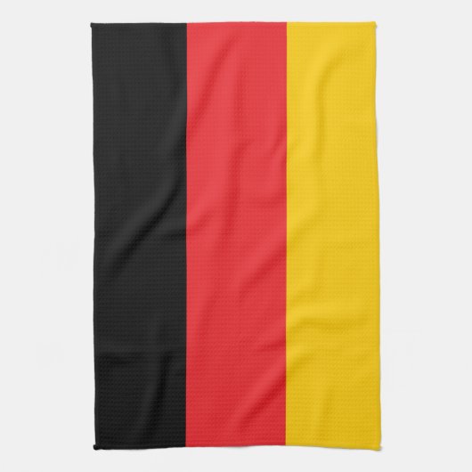 Deutsche Flagge Geschirrtuch (Vertikal)
