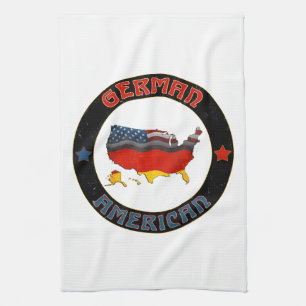 Deutsche Flagge-Geschirrtücher Handtuch
