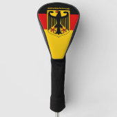 Deutsche Flagge & Golf Deutschland - Sport-Covers  Headcover (Vorderseite)
