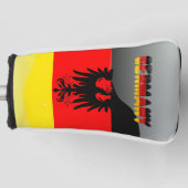 Deutsche Flagge Golf Headcover (Vorderseite)