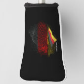Deutsche Flagge Golf Headcover (Rotieren 90)