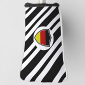 Deutsche Flagge Golf Headcover (Rotieren 90)