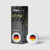 Deutsche Flagge Golfball (Verpackungen)