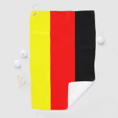 Deutsche Flagge Golfhandtuch (Insitu)