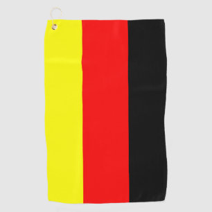 Deutsche Flagge Golfhandtuch