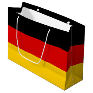 Deutsche Flagge Große Geschenktüte