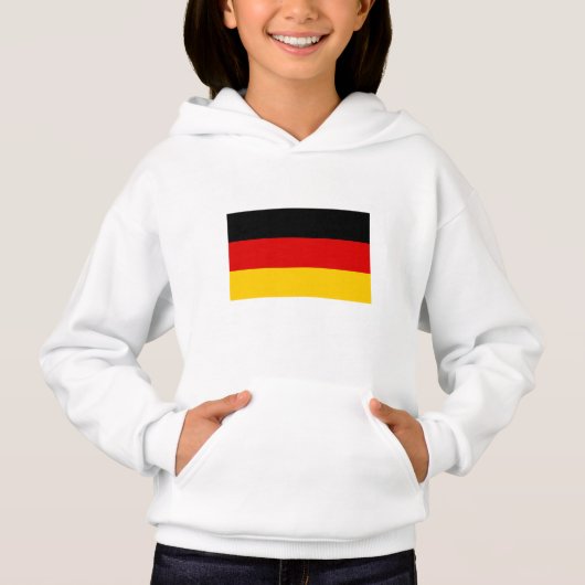 Deutsche Flagge Hoodie (Vorderseite)