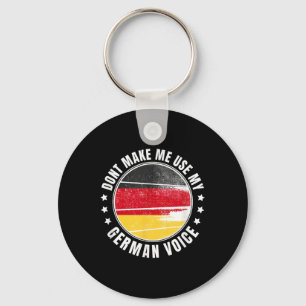 Deutsche Flagge _ _ Ich darf meine deutsche Stimme Schlüsselanhänger