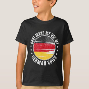 Deutsche Flagge _ _ Ich darf meine deutsche Stimme T-Shirt