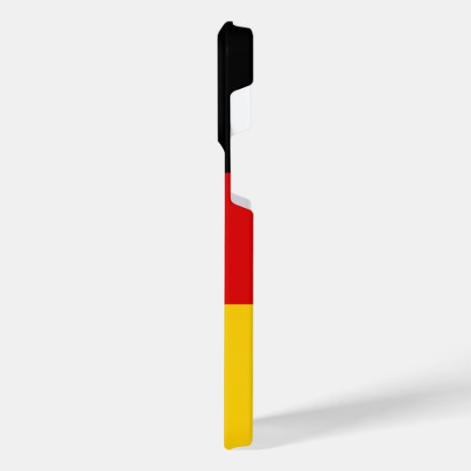 Deutsche Flagge iPhone Hülle (Linke Seite)