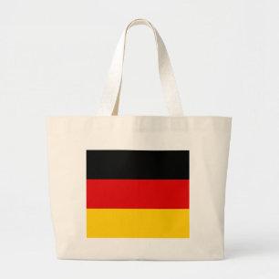 Deutsche Flagge Jumbo Stoffbeutel