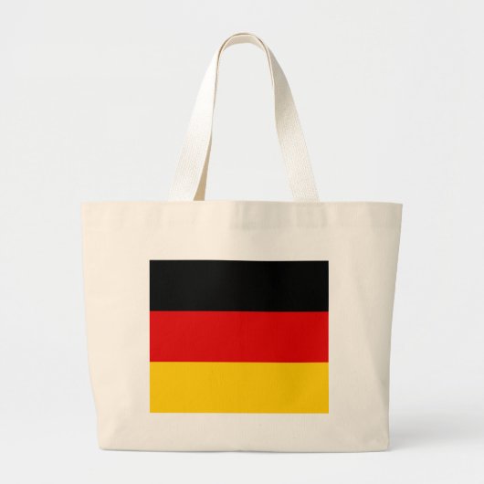 Deutsche Flagge Jumbo Stoffbeutel (Vorne)