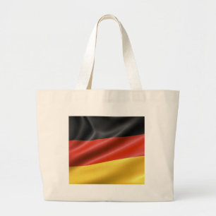 Deutsche Flagge Jumbo Stoffbeutel
