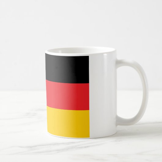 Deutsche Flagge Kaffeetasse (Rechts)