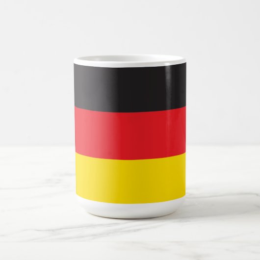 Deutsche Flagge Kaffeetasse (Mittel)