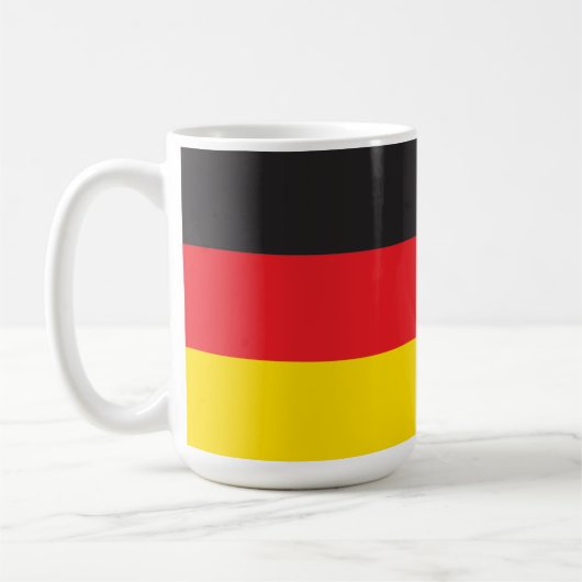 Deutsche Flagge Kaffeetasse (Links)
