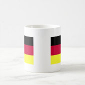 Deutsche Flagge Kaffeetasse (Mittel)