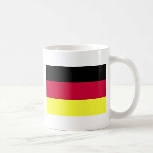 Deutsche Flagge Kaffeetasse (Rechts)