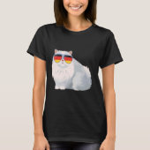 Deutsche flagge Katze deutsch Deutschland Katzen T-Shirt (Vorderseite)