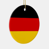 Deutsche Flagge Keramik Ornament (Rechts)