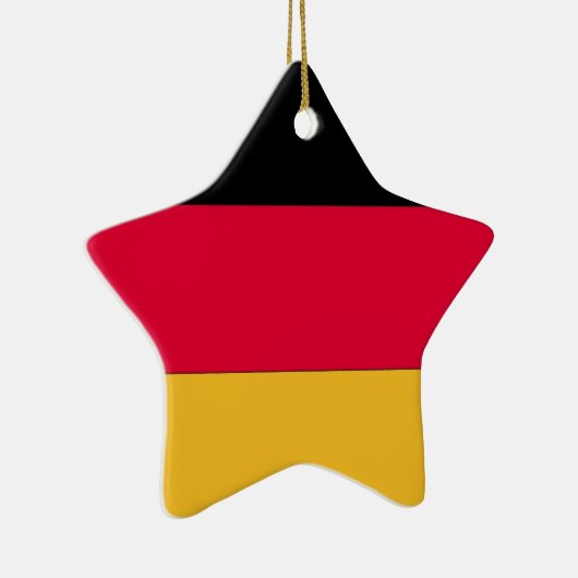 Deutsche Flagge Keramikornament (Rechts)