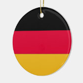 Deutsche Flagge Keramikornament (Links)
