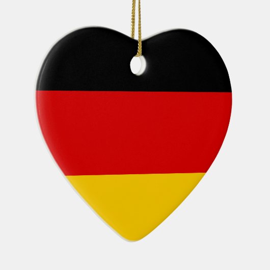 Deutsche Flagge Keramikornament (Rechts)