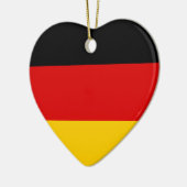 Deutsche Flagge Keramikornament (Links)