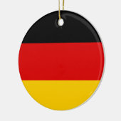 Deutsche Flagge Keramikornament (Links)
