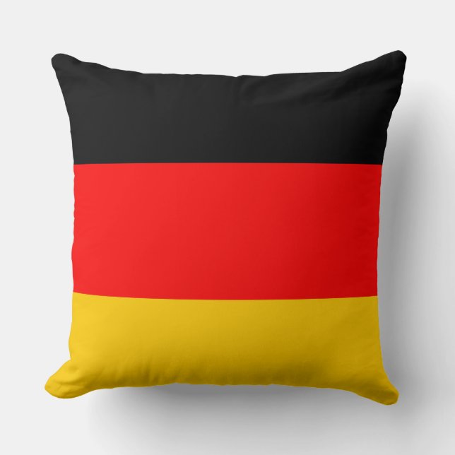 Deutsche Flagge Kissen (Vorderseite)