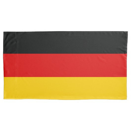 Deutsche Flagge Kissenbezug (Vorderseite)