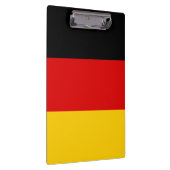 Deutsche Flagge Klemmbrett (Rechts)