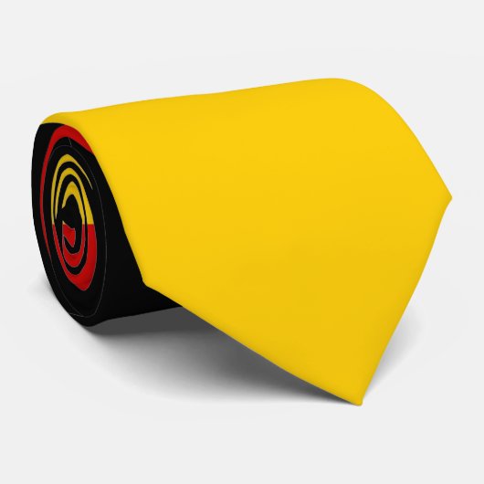 Deutsche Flagge Krawatte (Gerollt)