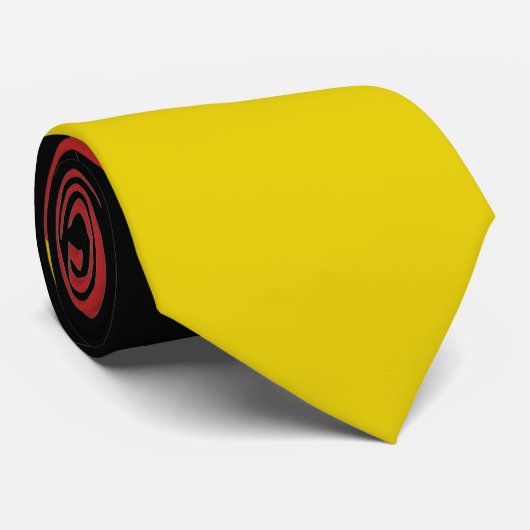 Deutsche Flagge Krawatte (Gerollt)