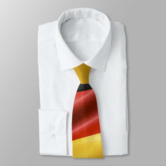 Deutsche Flagge Krawatte (Gebunden)