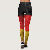 Deutsche Flagge Leggings (Rückseite)