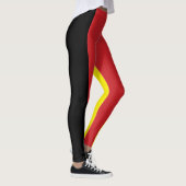 Deutsche Flagge Leggings (Rechts)