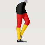 Deutsche Flagge Leggings<br><div class="desc">Die Nationalflagge Deutschlands.</div>