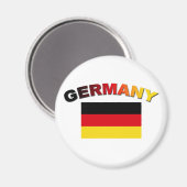 Deutsche Flagge Magnet (Vorderseite/Rückseite)