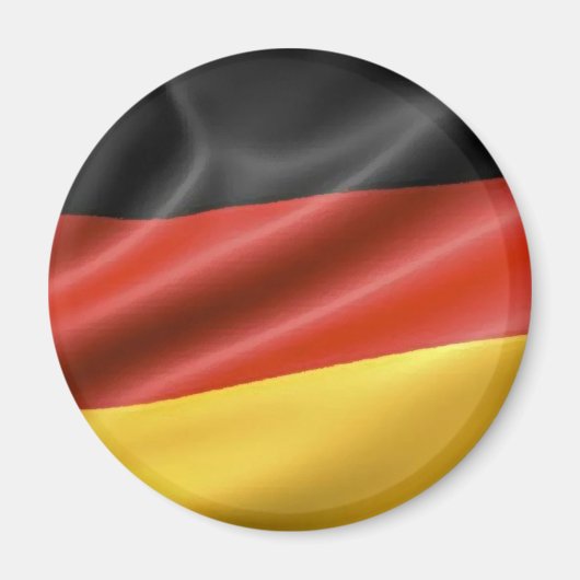 Deutsche Flagge Magnet (Vorne)